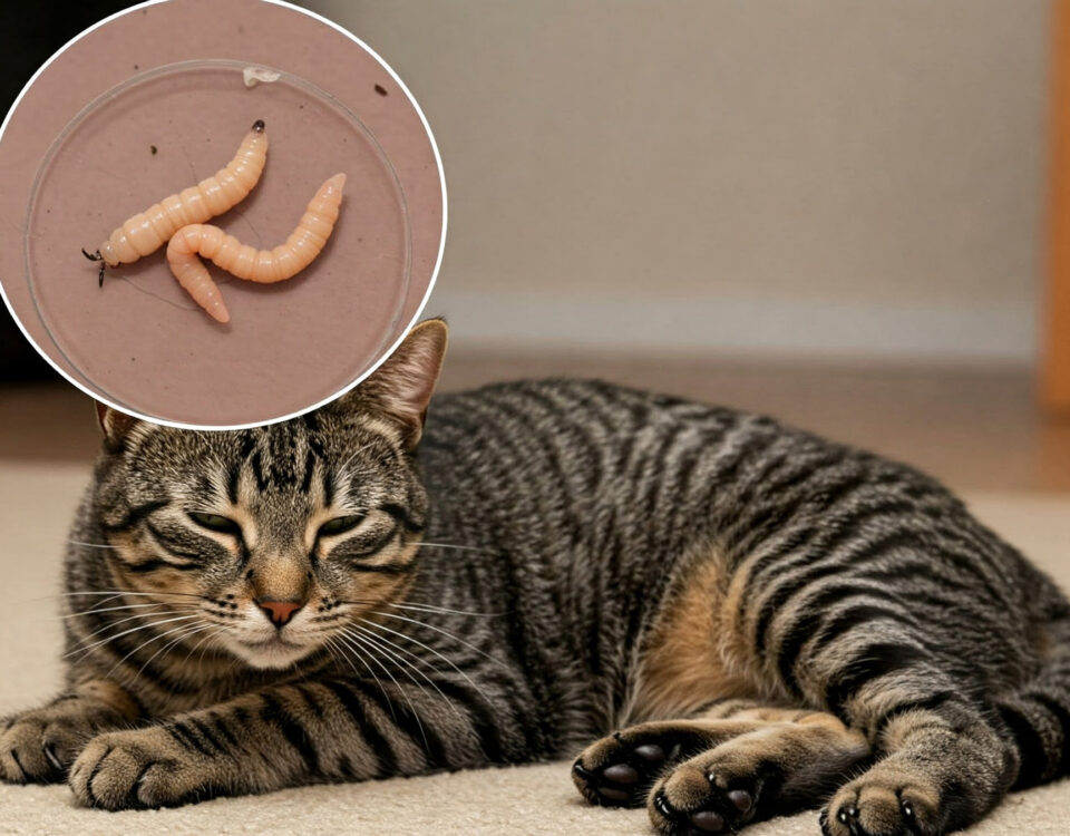 Giun sán chó mèo